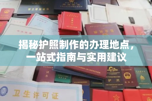 广东揭秘护照制作的办理地点，一站式指南与实用建议
