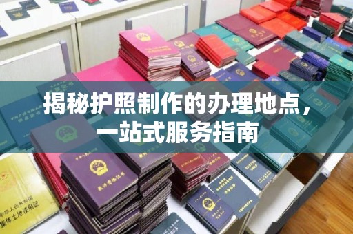 广东揭秘护照制作的办理地点，一站式服务指南