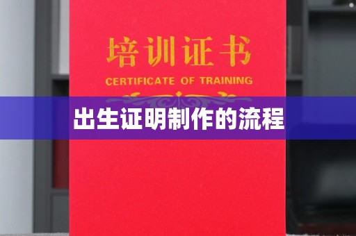 广东出生证明制作的流程