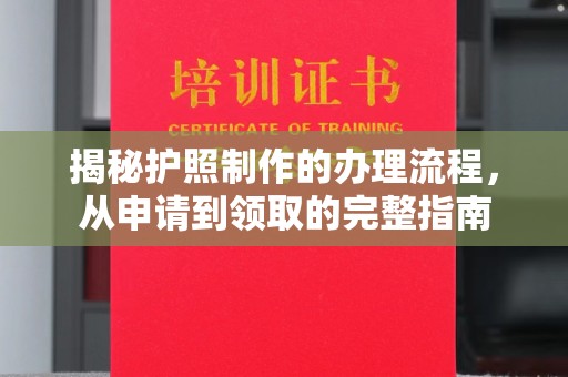 广东揭秘护照制作的办理流程，从申请到领取的完整指南